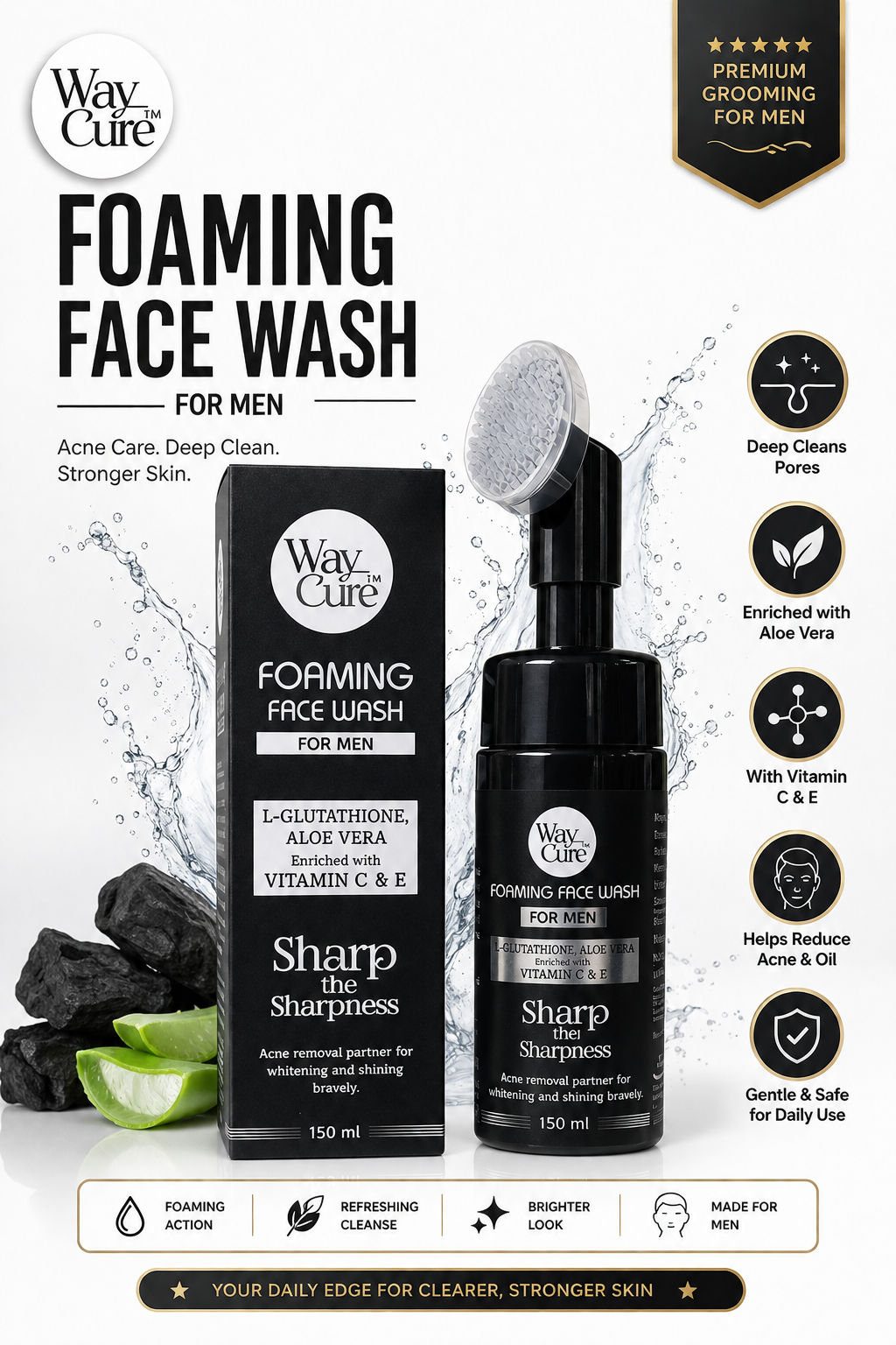 Men’s Foaming Facewash