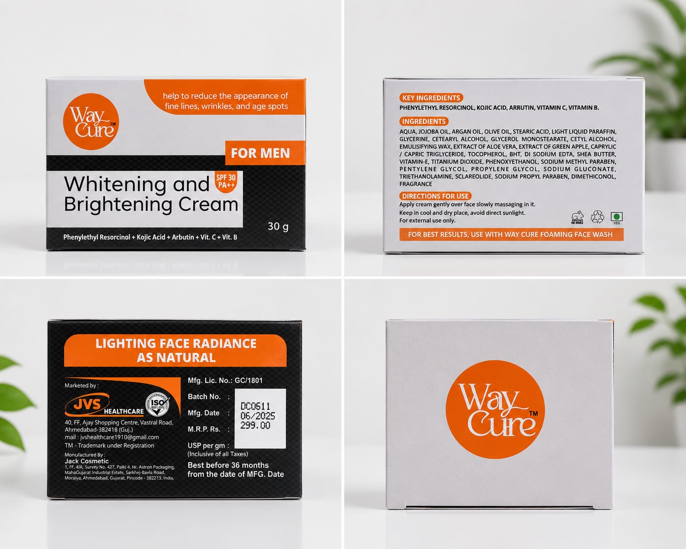 Men’s Brightening Cream