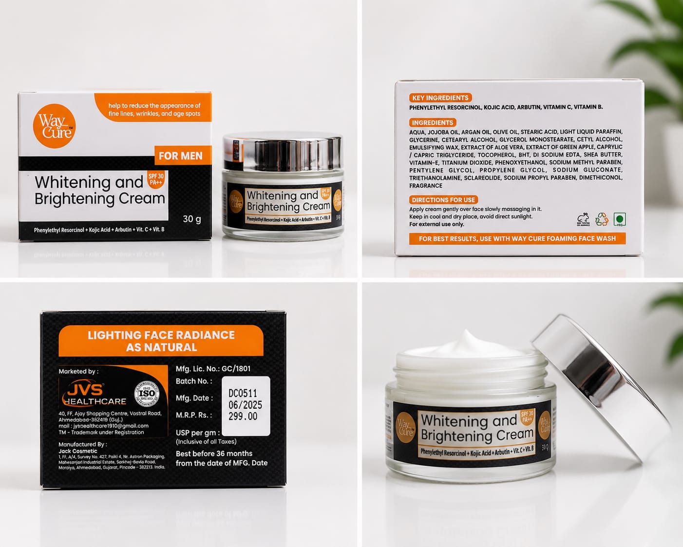 Men’s Brightening Cream