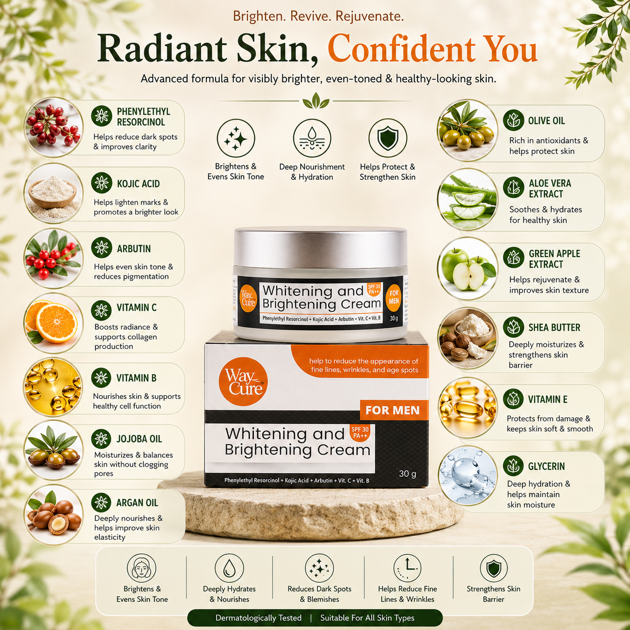Men’s Brightening Cream